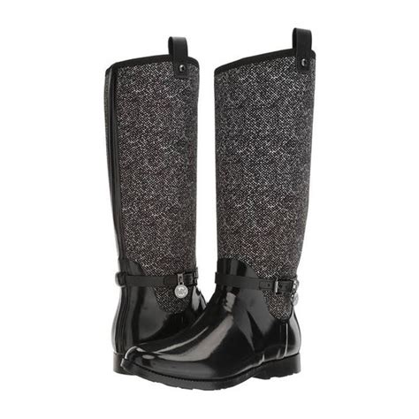 michael michael kors charm stretch tall rain boots
